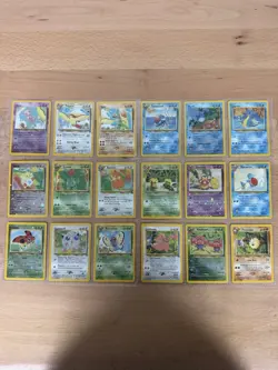 Nm Complete English Southern Islands Set 18/18 Pokemon Cards WOTC Vintage - Image 1