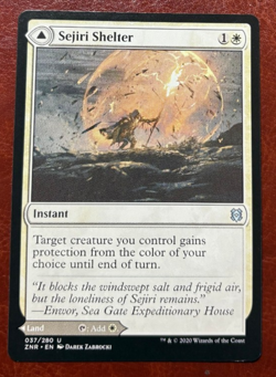 1x NM Sejiri Shelter Sejiri Glacier - 037/280 U ZNR - MTG Magic Never Played x1 - Image 1