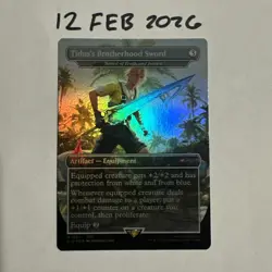 Tidus's Brotherhood Sword - Sword of Truth and Justice (Rainbow Foil) - Image 1