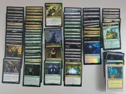 Magic 100 Commander Deck Izoni Golgari ELF Insects MTG Ready To Play - Image 1