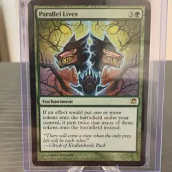Magic: The Gathering Parallel Lives Rare Green Enchantment Innistrad 199 - Image 1