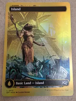 Island - (0513) (First-Place Foil) Aetherdrift Foil - Mtg - Image 1