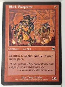 Skirk Propesctor - Onslaught - Magic the Gathering MTG Nice! - Image 1