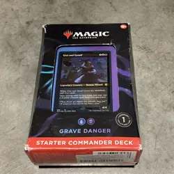 MTG: Grave Danger | Starter Commander Deck | Sealed | Magic The Gathering - Image 1