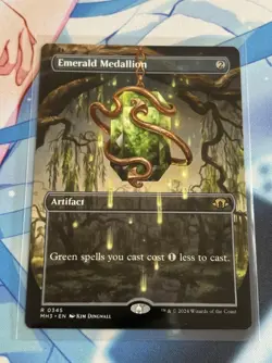 Emerald Medallion (Borderless) Modern Horizons 3 Regular MH3 - NM - Image 1