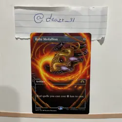 Ruby Medallion (Borderless) Modern Horizons 3 Regular - Image 1