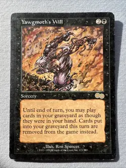 Yawgmoth's Will Urza's Saga 171/335 Magic MTG - Image 1