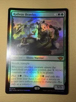 Railway Brawler Outlaws of Thunder Junction Foil - Image 2