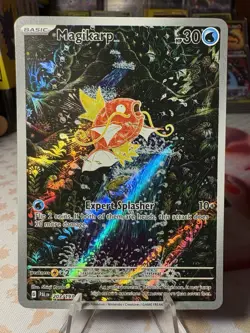 Pokemon TCG Magikarp 203/193 Paldea Evolved IR English 2023 - Image 2