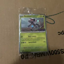 Pokemon Sealed Genesect Cosmos Holo Best Buy Promo 8/94 Stamped, Swirl 💫- NM - Image 1