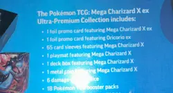 Pokemon Mega Charizard X ex Ultra Premium Collection Box Sealed New UPC - Image 4