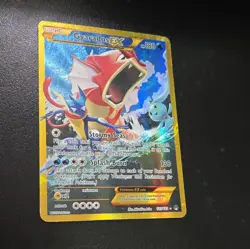 Pokemon TCG Gyarados EX 123/122 XY Breakpoint 2016 Secret Holo Rare - Image 2