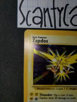 Pokemon DMG Zapdos Fossil Unlimited 15/62 PLEASE SEE PICS - Image 1