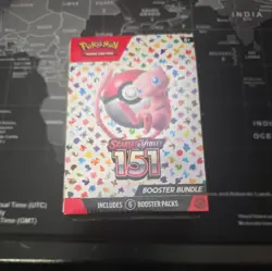 Pokemon TCG 151 Scarlet and Violet Booster Bundle Trading Cards Set - 6 Packs - Image 1