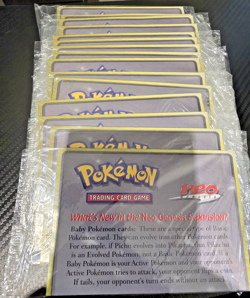 Pokemon Lot of 15 SEALED Marill Black Star Promo #29 Neo Genesis Vintage - Image 1