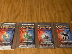 [4x] Pokemon TCG- EX Ruby & Sapphire SPANISH - Art Set of 4 Sealed Booster Packs - Image 1