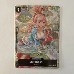Namco Shirahoshi OP05-082 Alternate Art Foil Rare One Piece CCG Premium Booster - Image 1