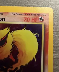 Pokemon TCG Flareon Jungle Holo Rare Card 3/64 LP+ - Image 4