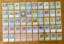 Pokemon TCG 1st Edition 81 Card Lot Team Rocket Set -read description for cards - Image 1