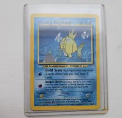 Pokemon TCG Shining Magikarp Neo Revelation Holo Card 66/64 - Image 1