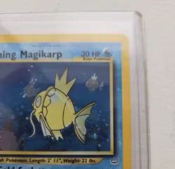 Pokemon TCG Shining Magikarp Neo Revelation Holo Card 66/64 - Image 2