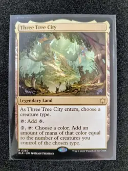 MTG Three Tree City 0260 Bloomburrow NM - Image 1