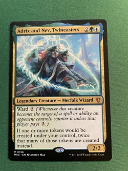 2024 Adrix and Nev, Twincasters - Commander: Murders at Karlov Manor - NM - MTG - Image 1