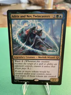 2024 Adrix and Nev, Twincasters - Commander: Murders at Karlov Manor - NM - MTG - Image 3