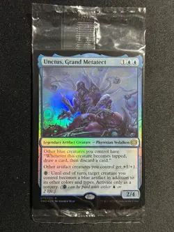 Unctus, Grand Metatect Prerelease Foil Promo MTG Magic 2023 Phyrexia NM/M Sealed - Image 1