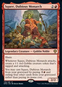 Squee, Dubious Monarch [Dominaria United] Magic MTG - Image 1