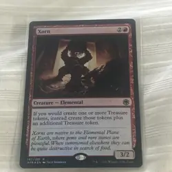 Xorn Adventures in the Forgotten Realms Promo Ampersand Foil MTG Magic Gathering - Image 2