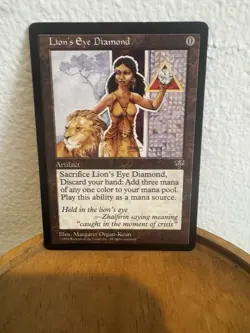 MTG Lion's Eye Diamond - Great Condition - Image 1