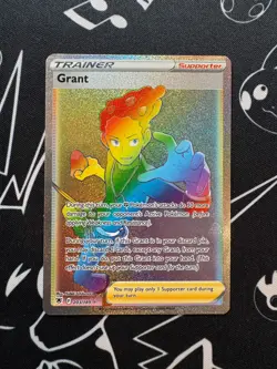 Grant 203/189 Pokemon TCG SWSH Astral Radiance Secret Rainbow Rare English - Image 1
