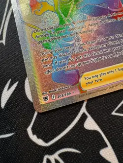 Grant 203/189 Pokemon TCG SWSH Astral Radiance Secret Rainbow Rare English - Image 2