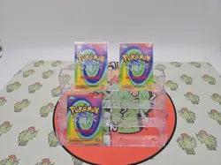 Pokemon Black Topps Logo Chrome Ivysaur Venusaur Holo Foil - Image 2