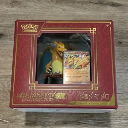 Pokemon TCG: Charizard EX Super Premium Collection New Factory Sealed Box - Image 1