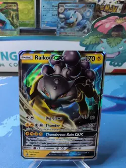 Pokemon Raikou GX SM121 Sm Promos Holo NM - Image 1