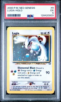 2000 POKEMON NEO GENESIS #9 LUGIA-HOLO PSA 5 💎 - Image 1