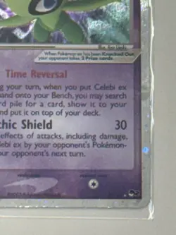 Pokemon TCG Celebi ex 017/017 Pop Series 2 Holo - Image 4