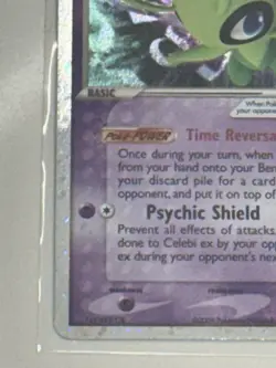 Pokemon TCG Celebi ex 017/017 Pop Series 2 Holo - Image 5