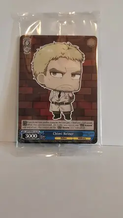 Weiss Schwarz Attack On Titan Final Season Sealed Chimi Reiner Promo - Image 1