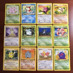 Pokemon 1st Edition Jungle Near Complete Non Holo Master Set 23/64 Cards NM-LP - Image 2