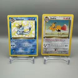 Pokemon 1st Edition Jungle Near Complete Non Holo Master Set 23/64 Cards NM-LP - Image 5