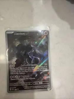 Pokemon Mew Crown Zenith Galarian Gallery Card & mewtwo 151 promo - Image 3