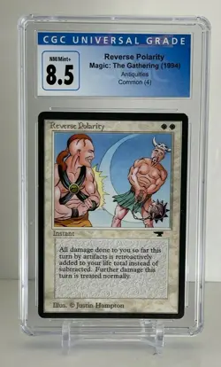 Reverse Polarity 1994 Antiquities Set Graded CGC 8.5 NM/MINT+ Legacy MTG Cards - Image 1