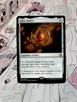 Mox Amber | Mythic | Dominaria #224 | Magic MTG Card | Commander - Image 1