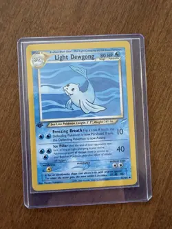 Pokemon Card - Light Dewgong 1st Edition Neo Destiny 45/105 Uncommon - Image 1