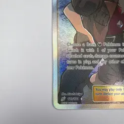 Nanu - 179/181 - Pokemon Team Up Sun & Moon Full Art Ultra Rare Card NM - Image 4