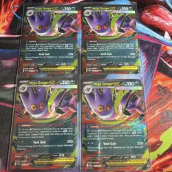Phantasmal Flames Playable Mega Gengar Ex Pokemon Card Bundle X4 056/094 - Image 1