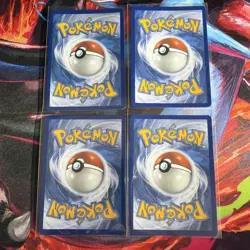 Phantasmal Flames Playable Mega Gengar Ex Pokemon Card Bundle X4 056/094 - Image 2